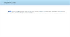 Desktop Screenshot of airticket.com