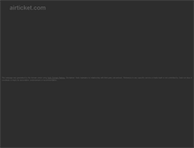 Tablet Screenshot of airticket.com